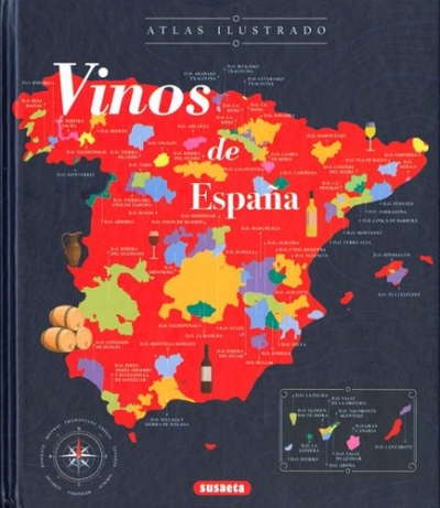 Libro: Atlas ilustrado vinos de España | Autor: Varios | Isbn: 9788467786132