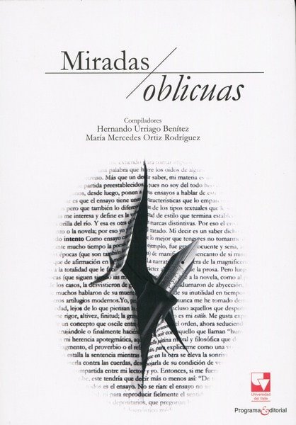 Libro: Miradas oblicuas - Autor: Hernando Urriago Benítez - Isbn: 9789587652086