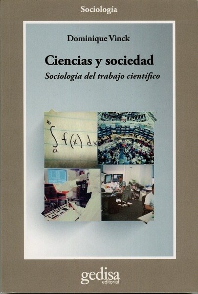 Libro: Ciencias y sociedad - Autor: Dominique Vinck - Isbn: 9788497848329