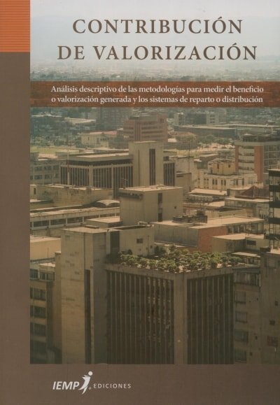Libro: Contribución de valorización - Autor: 2713-3271-oscar A. Borrero Ochoa - Isbn: 9789587341096