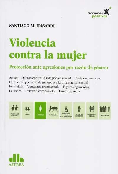 Libro: Violencia contra la mujer - Autor: Santiago M. Irisarri - Isbn: 9789877062342