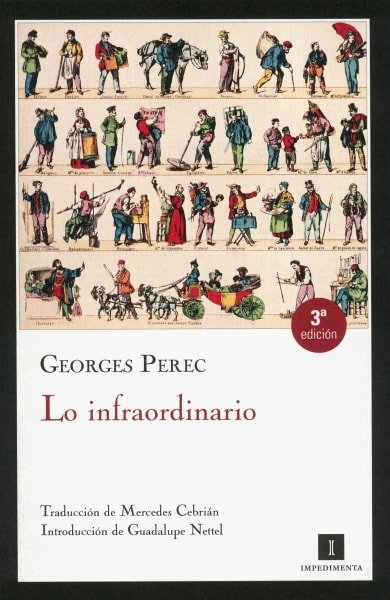 Libro: Lo infraordinario - Autor: Georges Perec - Isbn: 9788493655051