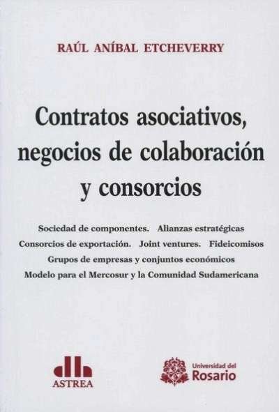 Contratos asociativos, negocios de colaboración y consorcios - Raúl Aníbal Etcheverry - 9789587387094
