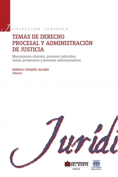 Libro: Temas de derecho procesal y administración de justicia | Autor: Mónica Patricia Vásquez Alfaro | Isbn: 9789587417173