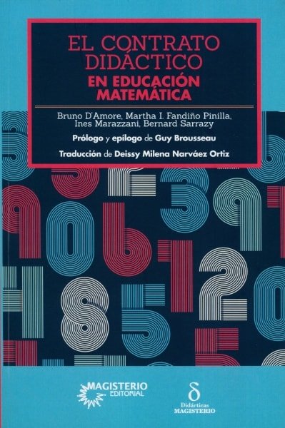 Libro: El contrato didáctico en educación matemática | Autor: Bruno D'amore | Isbn: 9789582012922