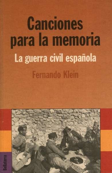 Libro: Canciones para la memoria | Autor: Fernando Klein | Isbn: 9788472904064
