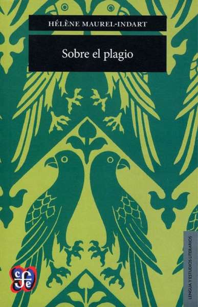 Libro: Sobre el plagio | Autor: Hélene Maurel Indart | Isbn: 9789877190144