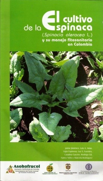 El cultivo de la espinaca (spinacia oleracea l.) Y su manejo fitosanitario en colombia - Jaime Jiménez - 9789587250336