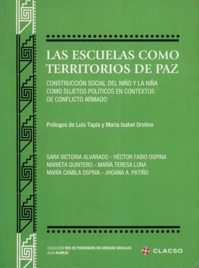 Libro: Las escuelas como territorios de paz | Autor: Varios Autores | Isbn: 9789871891061
