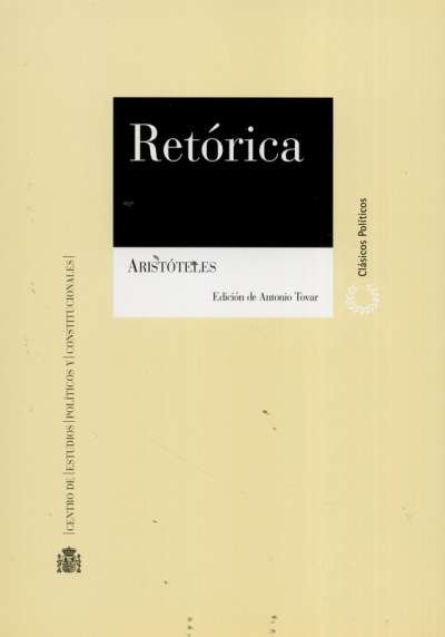 Libro: Retórica | Autor: Aristóteles | Isbn: 8425908450
