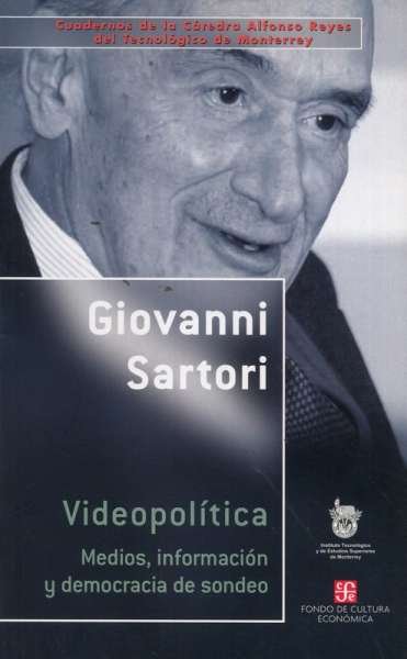 Libro: Videopolítica | Autor: Giovanni Sartori | Isbn: 9681678176