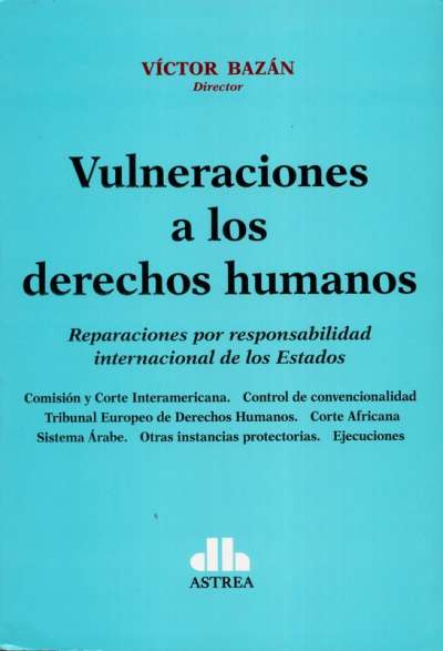 Libro: Vulneraciones a los derechos humanos | Autor: Víctor Bazán | Isbn: 9789877063530
