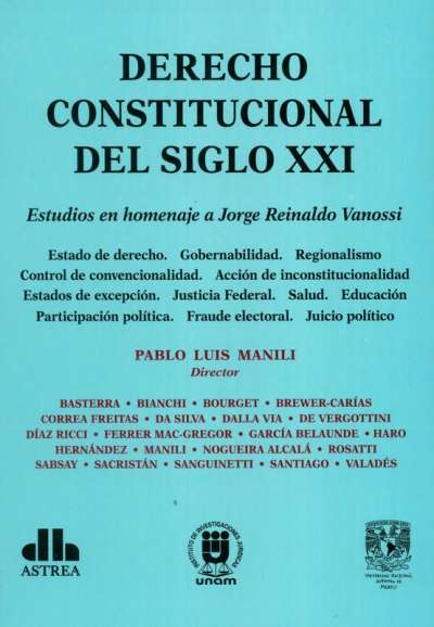 Libro: Derecho constitucional del siglo XXI | Autor: Marcela Basterra | Isbn: 9789877067736