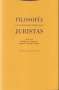 Libro: Filosofía una introducción para juristas | Autor: Daniel González | Isbn: 9788413640549