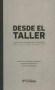 Libro: Desde el taller. 32 notas para la enseñanza y aprendizaje del diseño gráfico - Autor: María del Rosario Gutiérrez - Isbn: 9789587252118