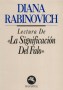 Libro: Lectura de la significación del falo - Autor: Diana Rabinovich - Isbn: 9789509515932