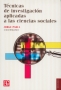 Libro: Técnicas de investigación aplicadas a las ciencias sociales - Autor: Jorge Padua - Isbn: 9789681602888