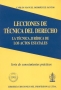 Libro: Lecciones de técnica del derecho - Autor: Carlos Manuel Rodríguez Santos - Isbn: 9789587072914