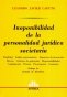 Libro: Inoponibilidad de la persona jurídica societaria | Autor: Leandro Javier Caputo | Isbn: 9505087179