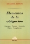 Libro: Elementos de la obligación | Autor: Eduardo A. Zannoni | Isbn: 9505084633