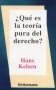 Libro: ¿Qué es la teoría pura del derecho? | Autor: Hans Kelsen | Isbn: 9786077921714