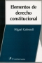 Libro: Elementos de derecho constitucional | Autor: Miguel Carbonell | Isbn: 968476457X