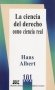 Libro: La ciencia del derecho como ciencia real | Autor: Hans Albert | Isbn: 9789684766525